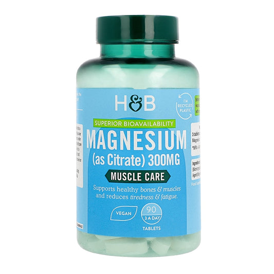 Magnesium Citrate, 300mg - 90 tabs - Vitax.ro
