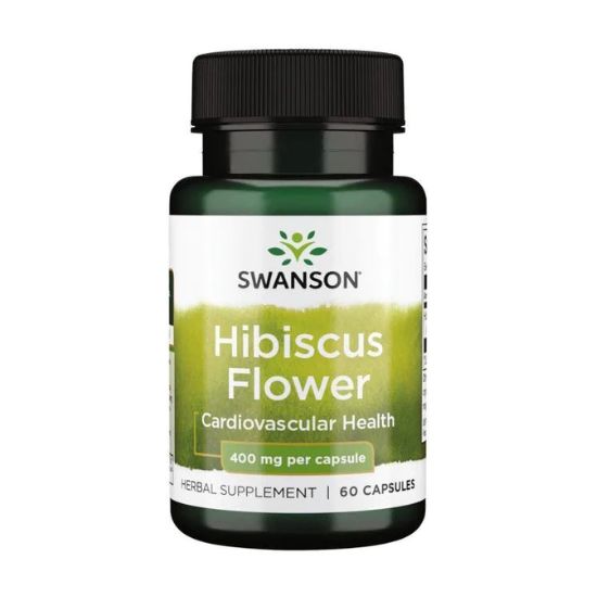 Full Spectrum Hibiscus Flower, 400mg - 60 caps - Vitax.ro