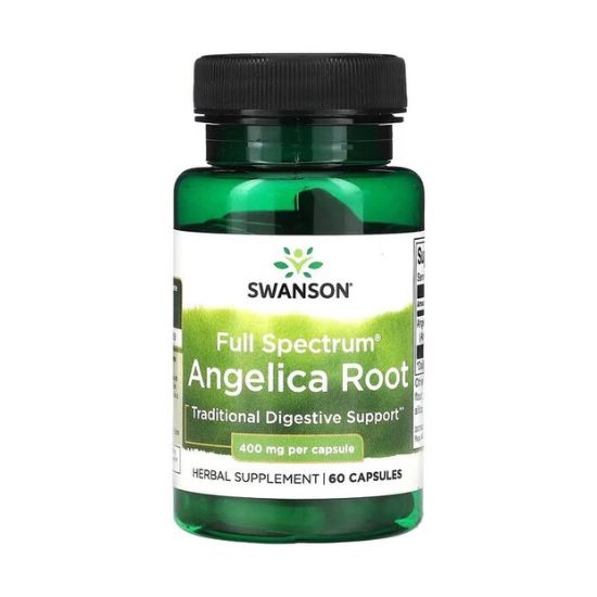Full Spectrum Angelica Root, 400mg - 60 caps - Vitax.ro
