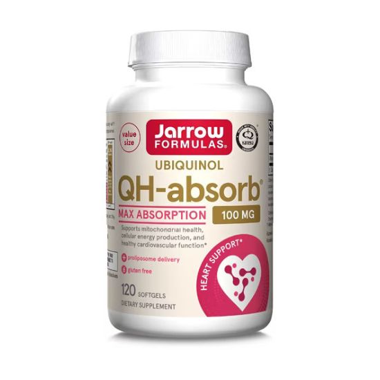 Ubiquinol QH-absorb, 100mg - 120 softgels - Vitax.ro