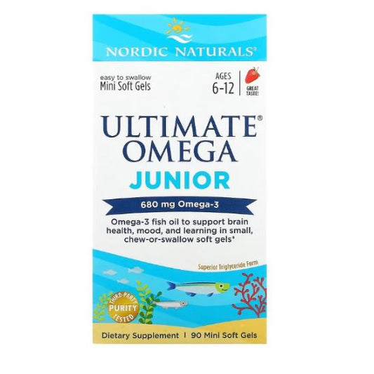 Ultimate Omega Junior, 680mg - 90 softgels - Vitax.ro