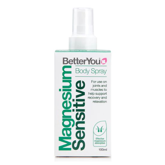 Magnesium Oil Sensitive Spray, 100 ml, BetterYou - Vitax.ro