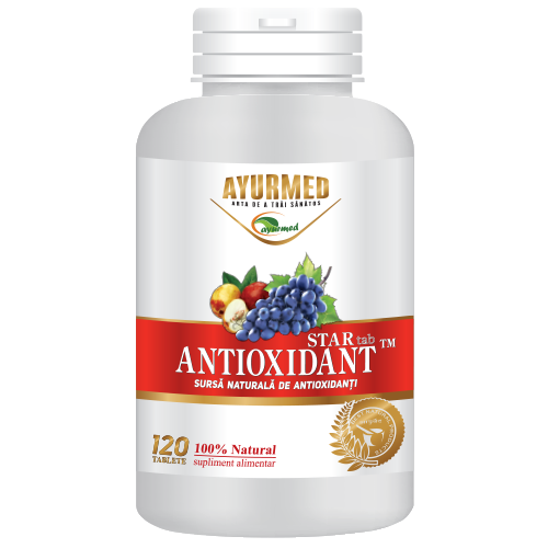 Antioxidant, Ayurmed, 120 Tablete - Vitax.ro