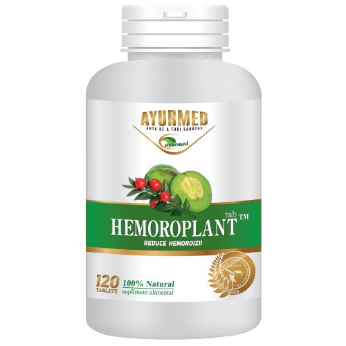 Hemoroplant, Ayurmed, 120 Tablete - Vitax.ro