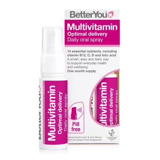 MultiVit, Blackcurrant and Plum, 25 ml, BetterYou - Vitax.ro