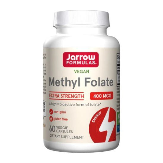 Methyl Folate, 400mcg - 60 vcaps - Vitax.ro