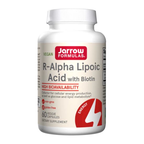 R-Alpha Lipoic Acid+Biotin, 60 caps, Jarrow Formulas