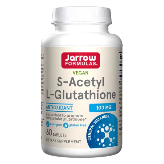 S-Acetyl L-Glutathione, 100mg, 60 tabs, Jarrow Formulas