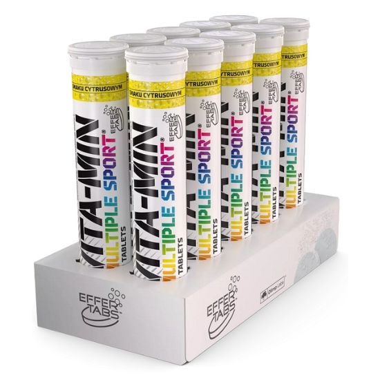 Vita-Min Multiple Sport, Citrus - 10 x 20 tabs - Vitax.ro
