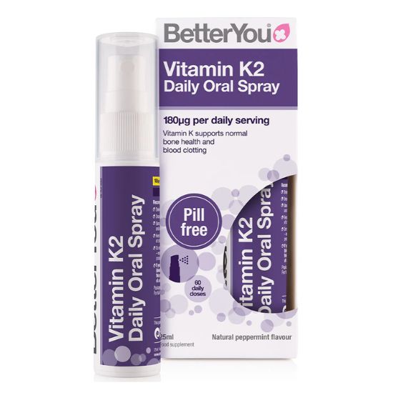 Vitamin K2 Oral Daily Oral Spray, 25 ml, BetterYou - Vitax.ro