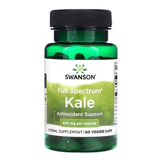 Full Spectrum Kale, 400mg - 60 vcaps - Vitax.ro