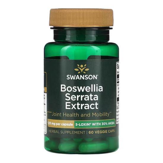 Boswellia Serrata Extract, 125mg - 60 vcaps - Vitax.ro