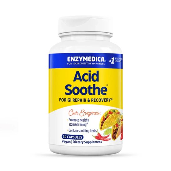 Acid Soothe, 30 caps, Enzymedica - Vitax.ro