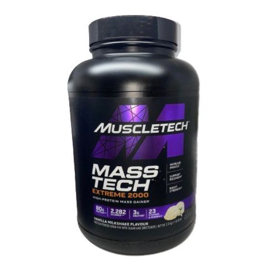 Mass-Tech Extreme 2000, Vanilla Milkshake- 2720g - Vitax.ro