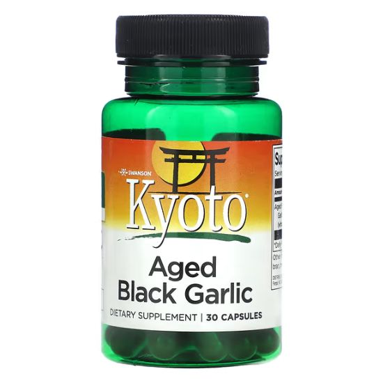 Aged Black Garlic - 30 caps - Vitax.ro
