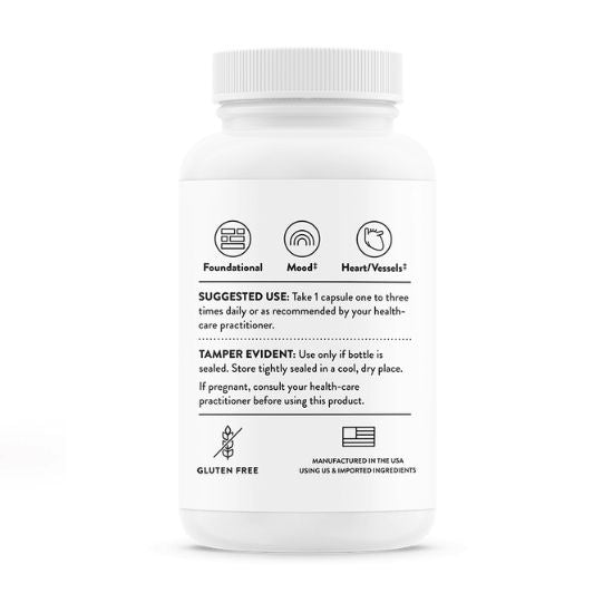 5-MTHF (Methylfolate), 1mg, 60 Capsule, Thorne Research - Vitax.ro