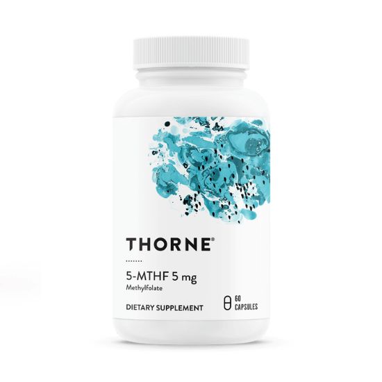5-MTHF (Methylfolate), 5mg, 60 Capsule, Thorne Research - Vitax.ro