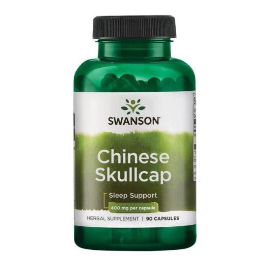 Full Spectrum Chinese Skullcap, 400mg - 90 caps - Vitax.ro