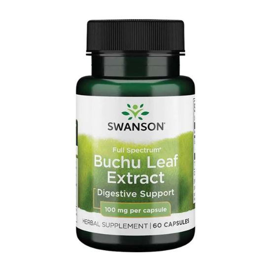 Full Spectrum Buchu Leaf 4:1 Extract, 100mg - 60 caps - Vitax.ro