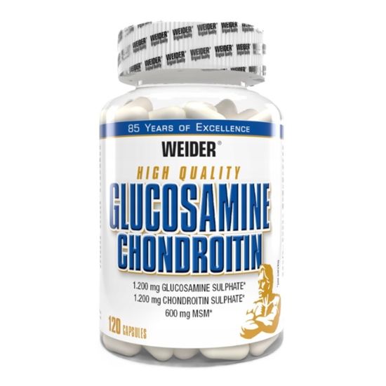 Glucosamine Chondrotin Plus MSM, 120 caps, Weider - Vitax.ro