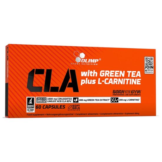 CLA with Green Tea plus L-Carnitine - 60 caps - Vitax.ro