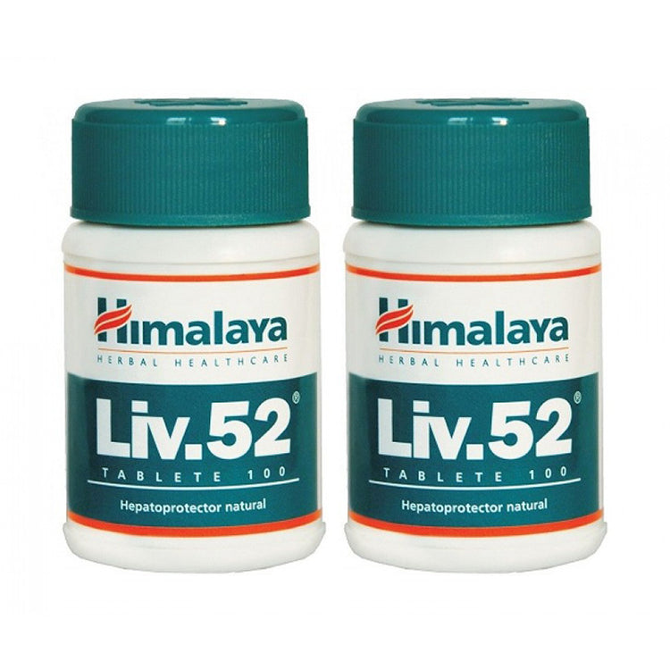 Pachet 2x Liv 52 (Hepatoprotector), Himalaya, 100 Comprimate - Vitax.ro