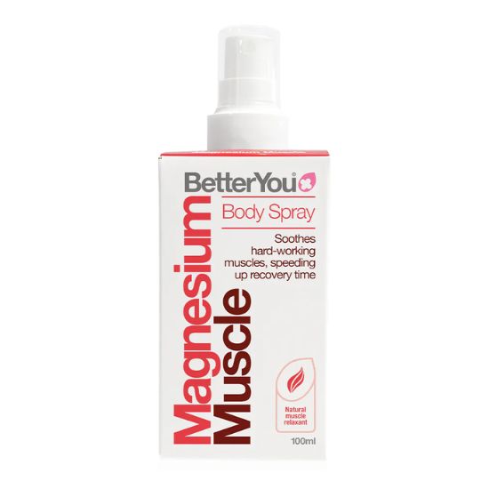 Magnesium Muscle Body Spray, 100 ml, BetterYou - Vitax.ro