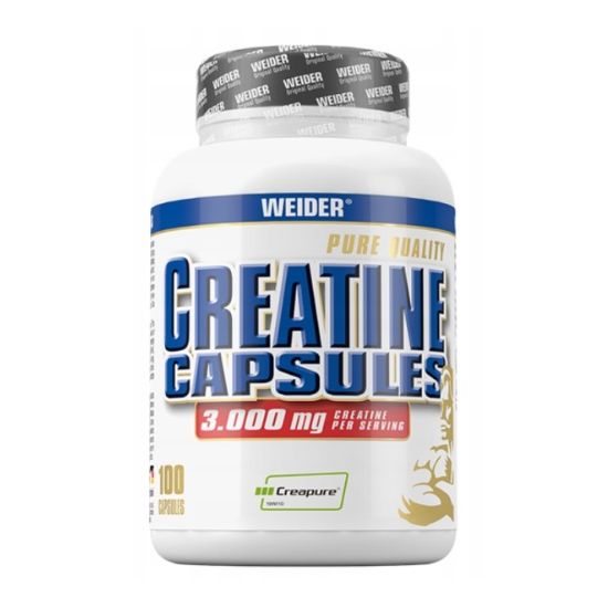 Creatine Capsules, 100 caps, Weider - Vitax.ro