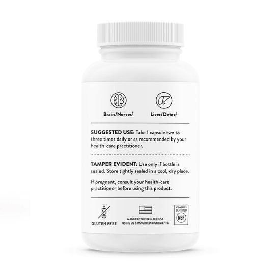 Acid alfa-lipoic, 60 capsule, Thorne Research - Vitax.ro