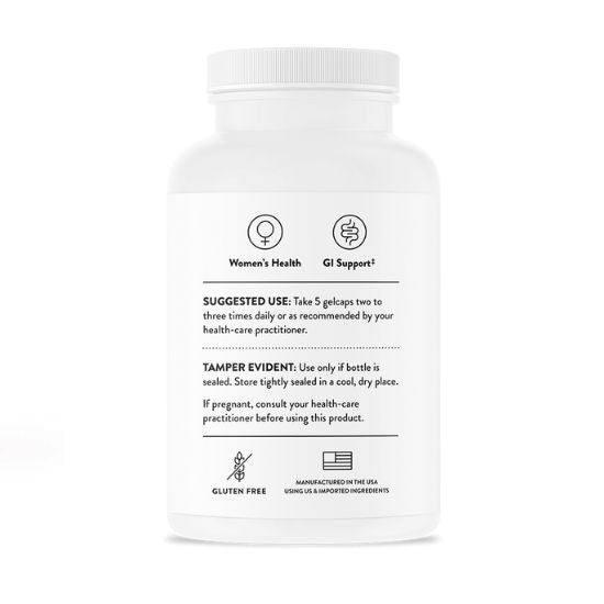 Acid undecilenic, 250 de capsule de gel, Thorne Research - Vitax.ro