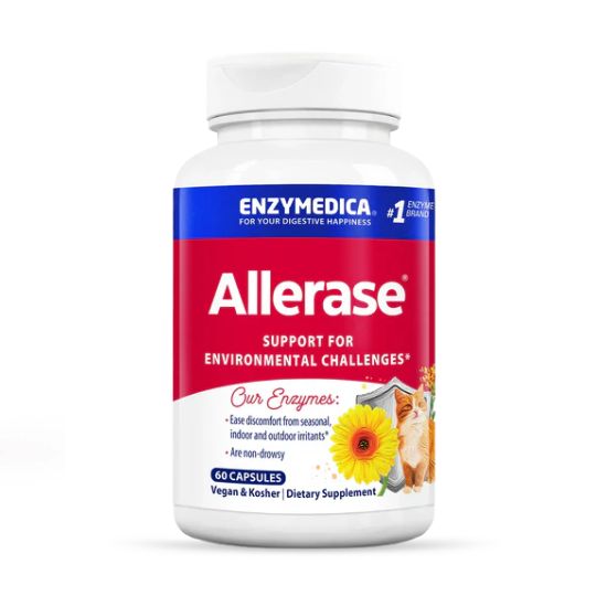 Allerase, 60 caps, Enzymedica - Vitax.ro