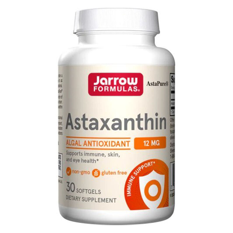 Astaxanthin 12mg, Jarrow Formulas, 30 Capsule Moi - Vitax.ro