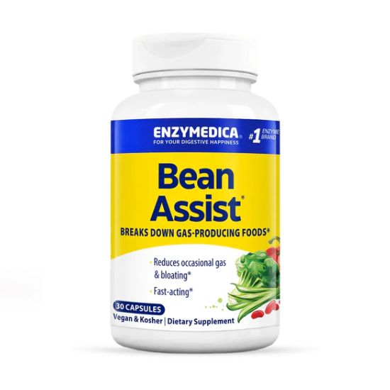 BeanAssist, 30 caps, Enzymedica - Vitax.ro