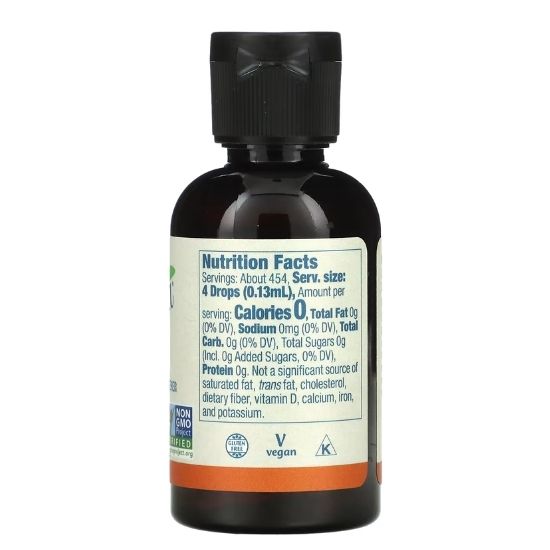 Better Stevia Liquid, Original, 59 ml, NOW Foods - Vitax.ro