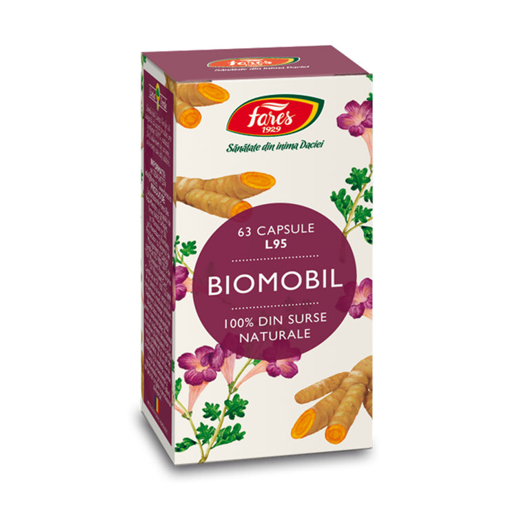 Biomobil L95, Fares, 63 Capsule - Vitax.ro