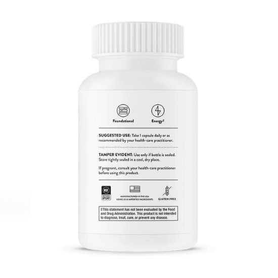 Bisglicinat de fier, 60 capsule, Thorne Research - Vitax.ro