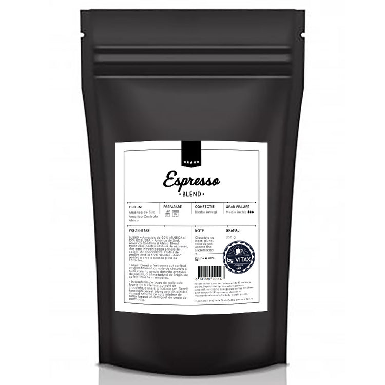 Blend Espresso - Cafea de Specialitate 250g, Boabe - Vitax.ro