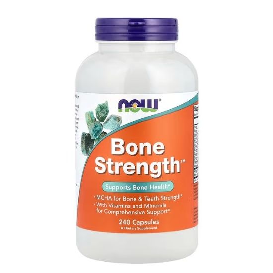 Bone Strength, 240 caps, NOW Foods - Vitax.ro