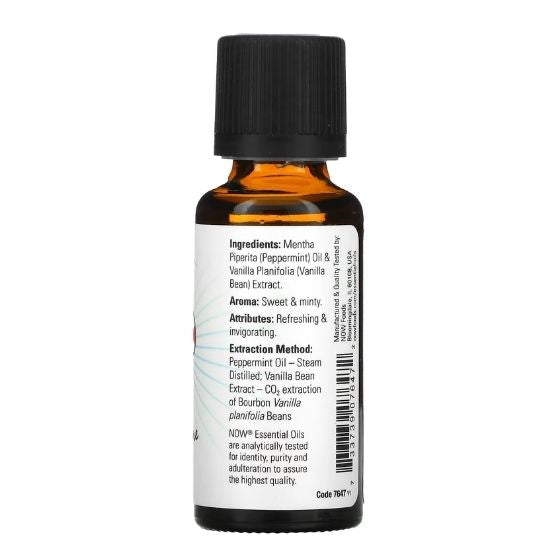 Essential Oil, Candy Cane Oil, 30 ml, NOW Foods - Vitax.ro