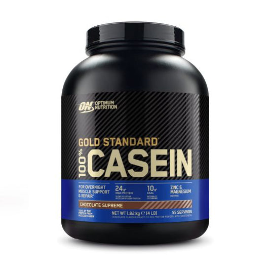 Gold Standard 100% Casein, Chocolate Supreme, 1820g, Optimum Nutrition - Vitax.ro