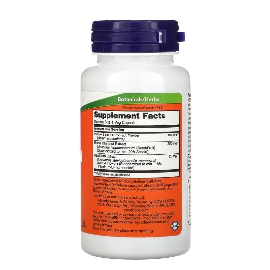 Celery Seed Extract, 60 vcaps, NOW Foods - Vitax.ro