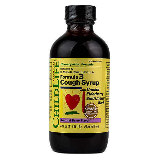 Cough Syrup, Gust de Fructe, 118.50 ml, Childlife Essentials - Vitax.ro