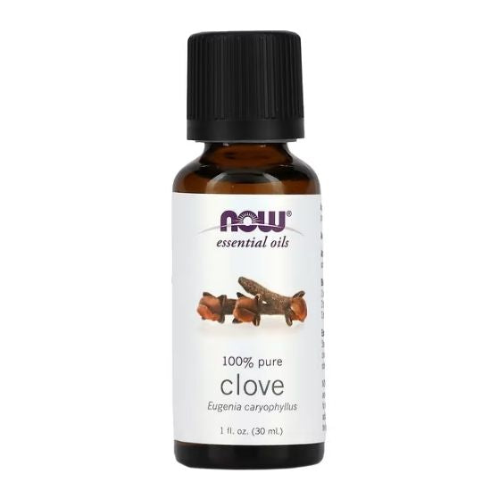 Essential Oil, Clove Oil, 30 ml, NOW Foods - Vitax.ro