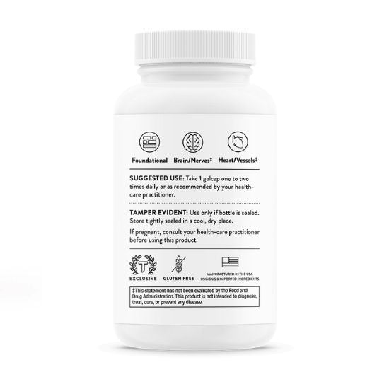 CoQ10, 100 mg, 60 Gelcaps, Thorne Research - Vitax.ro