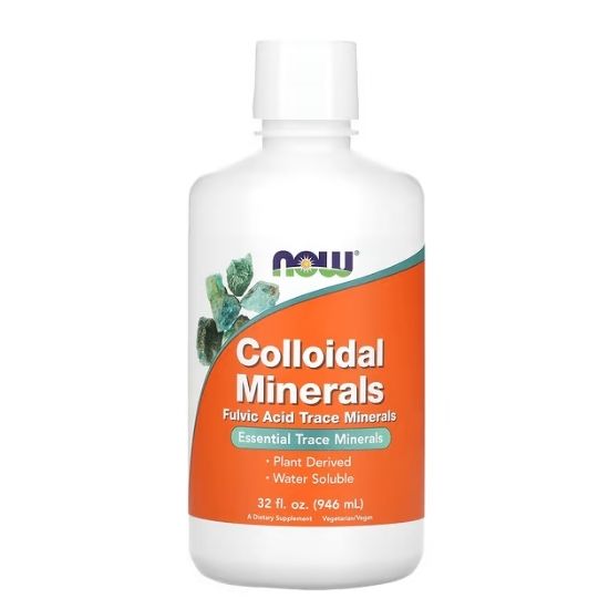 Colloidal Minerals, Original, 946 ml, NOW Foods - Vitax.ro