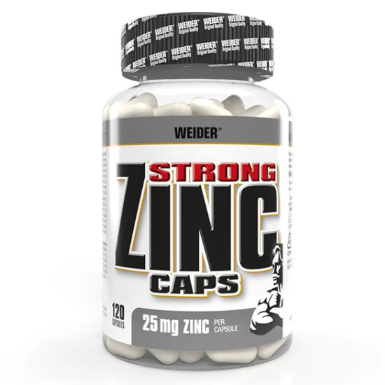 Strong Zinc, 25mg, 120 caps, Weider - Vitax.ro