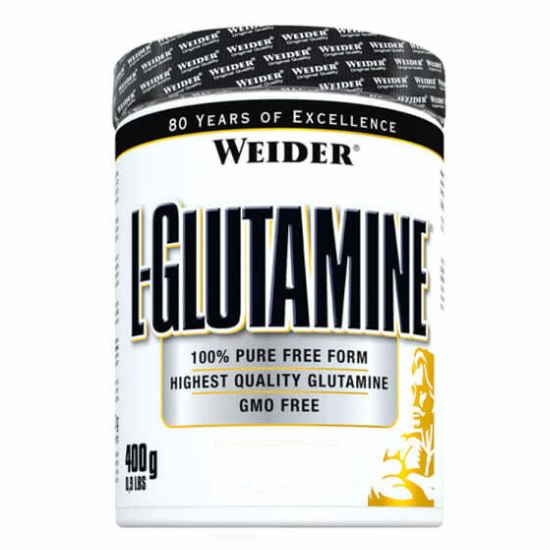 L-Glutamine, 100% Pure Free Form, 400g, Weider - Vitax.ro