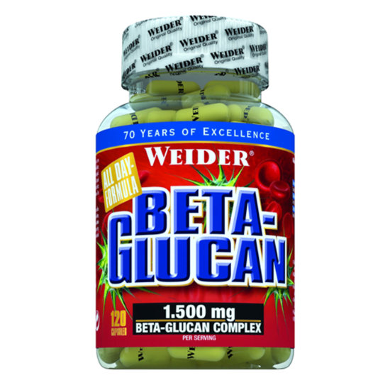 Beta-Glucan, 120 caps, Weider - Vitax.ro