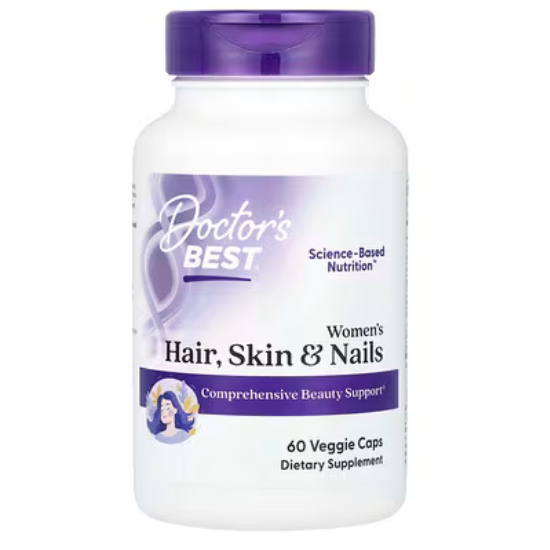 Women's Hair, Skin & Nails, 60 vcaps, Doctor's Best - Vitax.ro