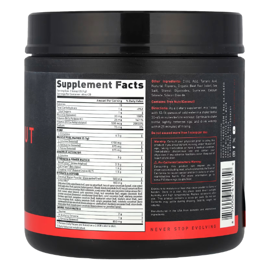 Pre-Kaged Stim-Free, Fruit Punch - 596g - Vitax.ro